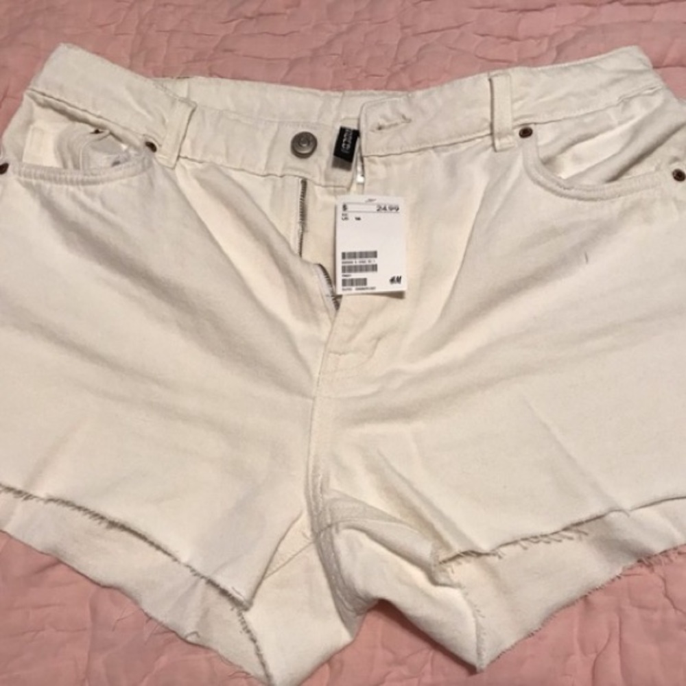 White Shorts